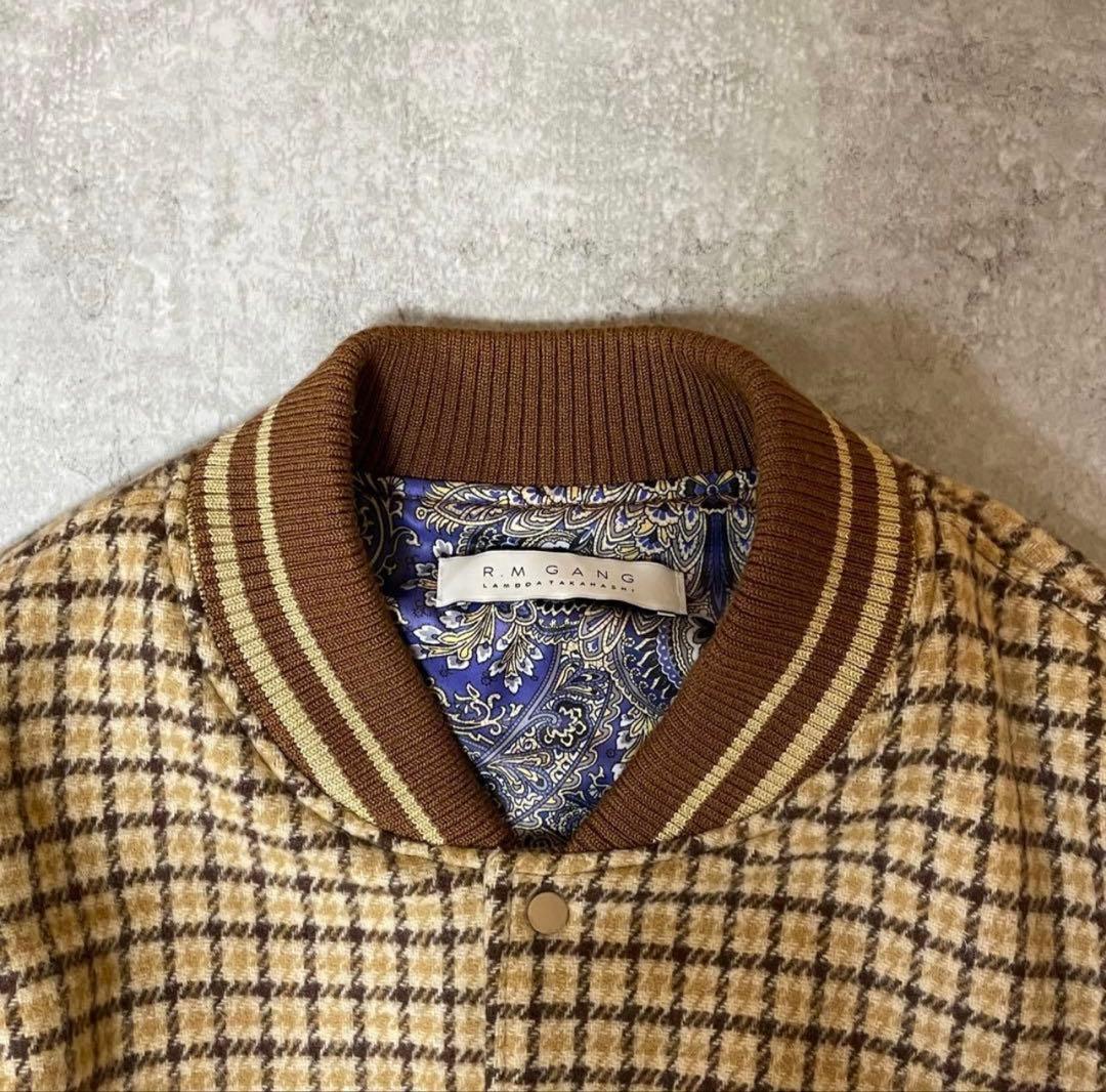 R.M GANG 高橋ラムダ Versity Jacket スタジャン