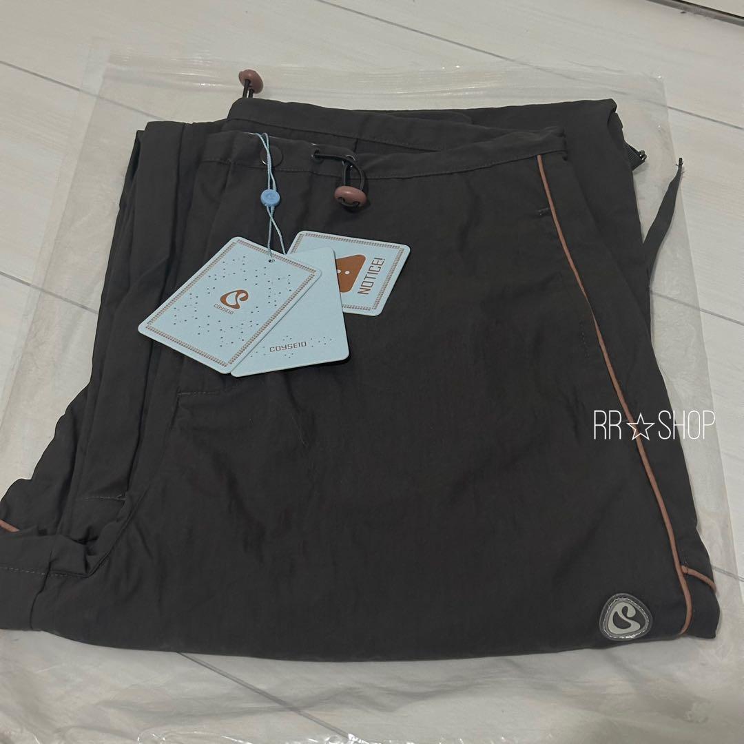 coyseio パンツ Strap Line Pants Grey 1サイズa5