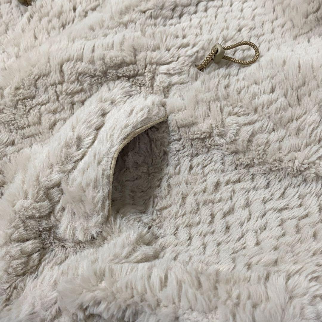 Leilian レリアン フェイクファー フーデッド ショートコート 日本製