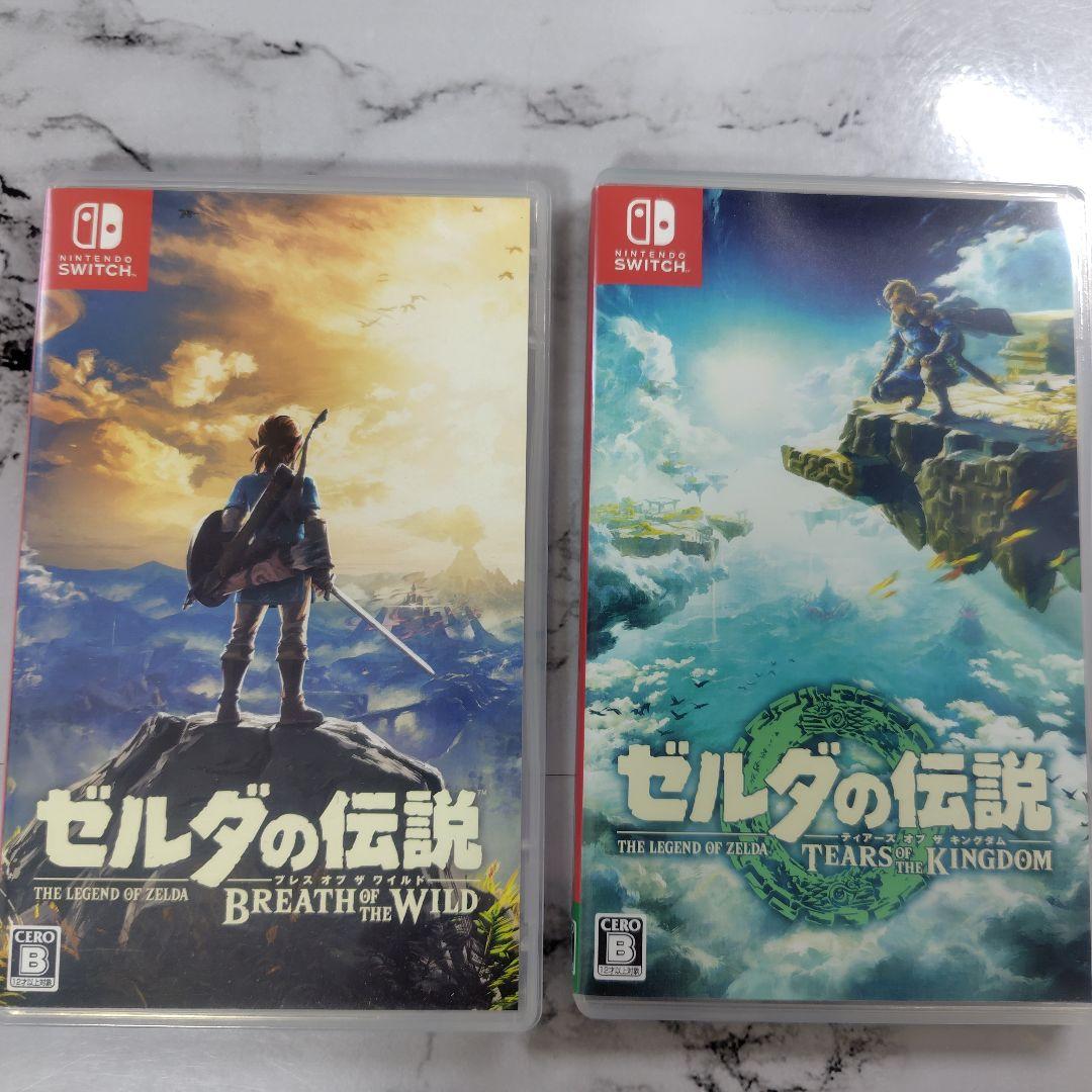 ゼルダの伝説 ブレワイ& ティアキン 2本セット