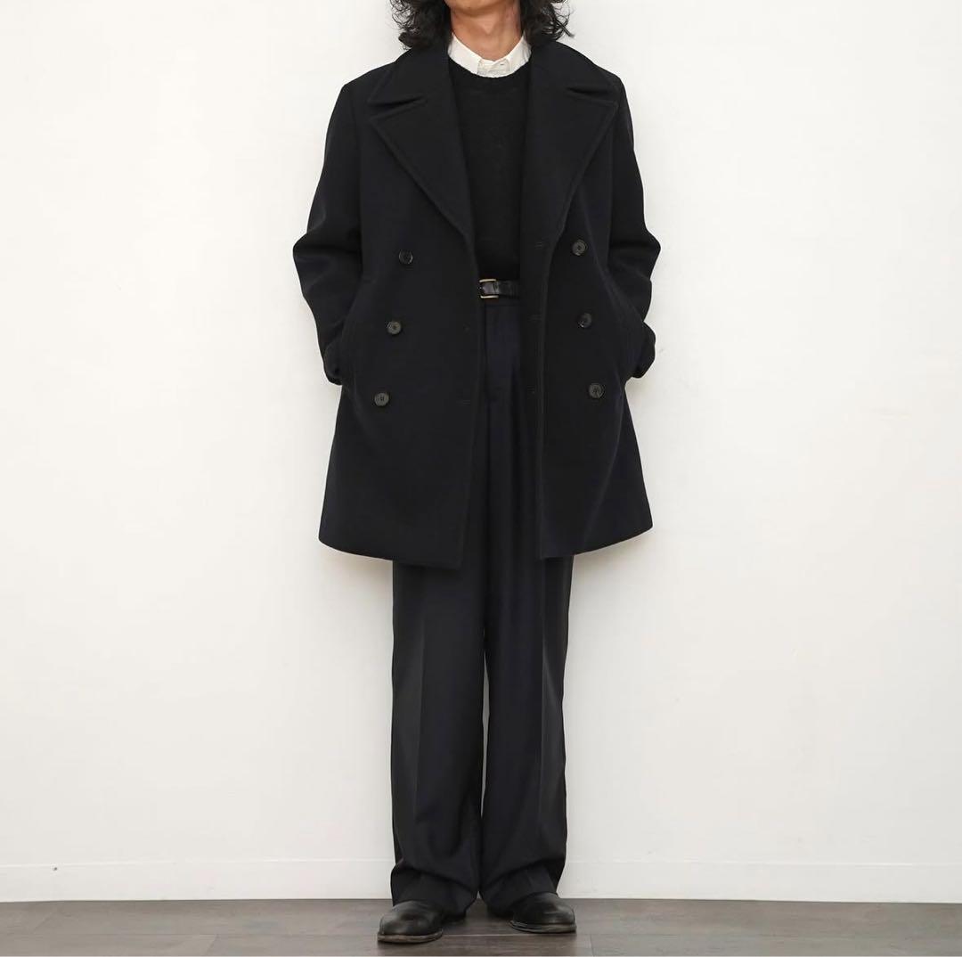 ジャケット・アウター AURALEE 24aw SPONGE WOOL MELTON P-COAT