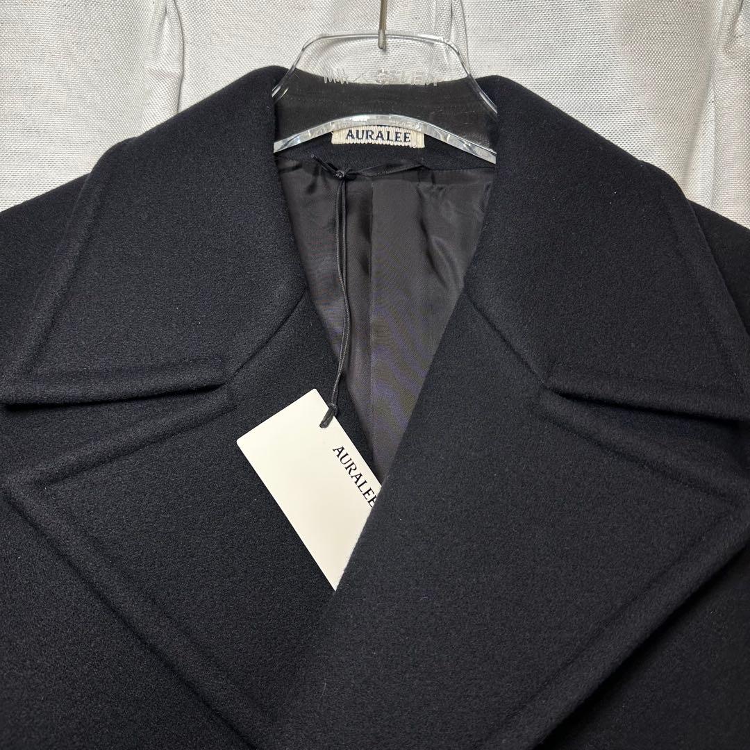 ジャケット・アウター AURALEE 24aw SPONGE WOOL MELTON P-COAT