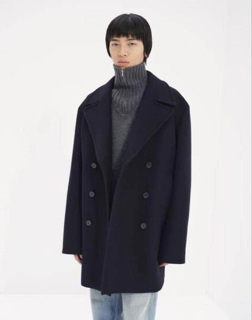 ジャケット・アウター AURALEE 24aw SPONGE WOOL MELTON P-COAT
