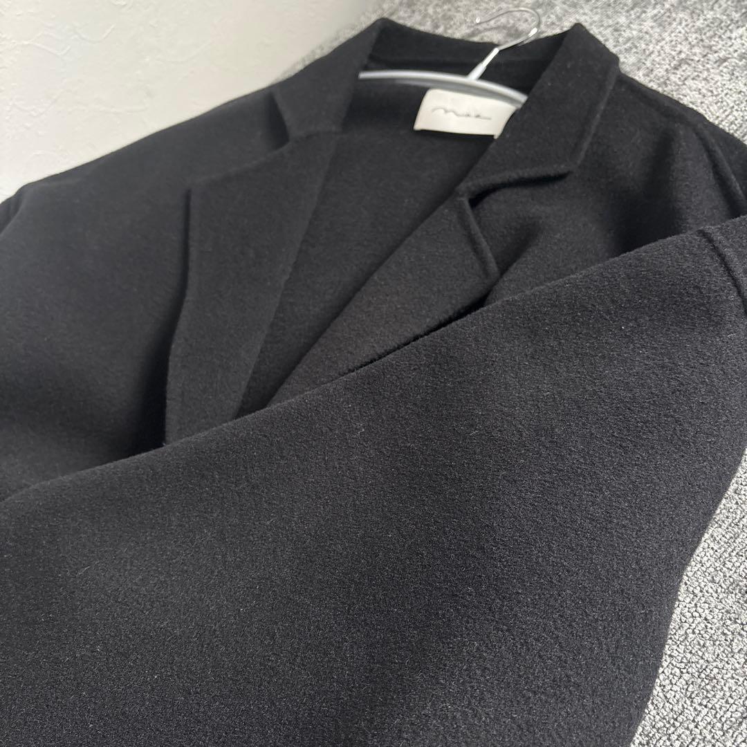 na.e ナエ スタンダードコート standard coat ウールコート 黒