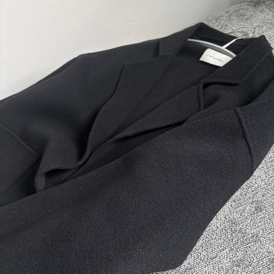 na.e ナエ スタンダードコート standard coat ウールコート 黒