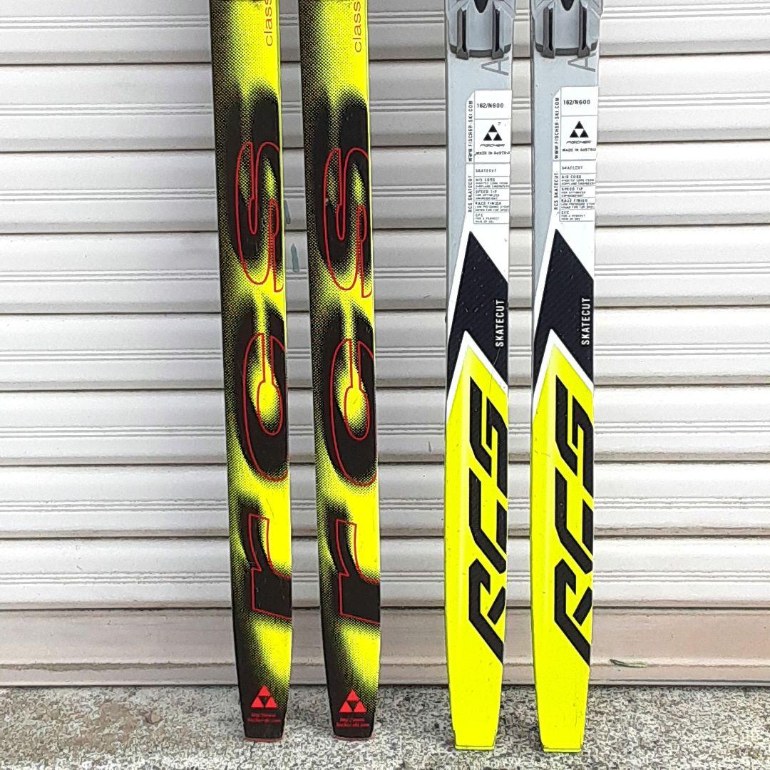 フィッシャー クロスカントリースキー クラシカル フリー 2セット