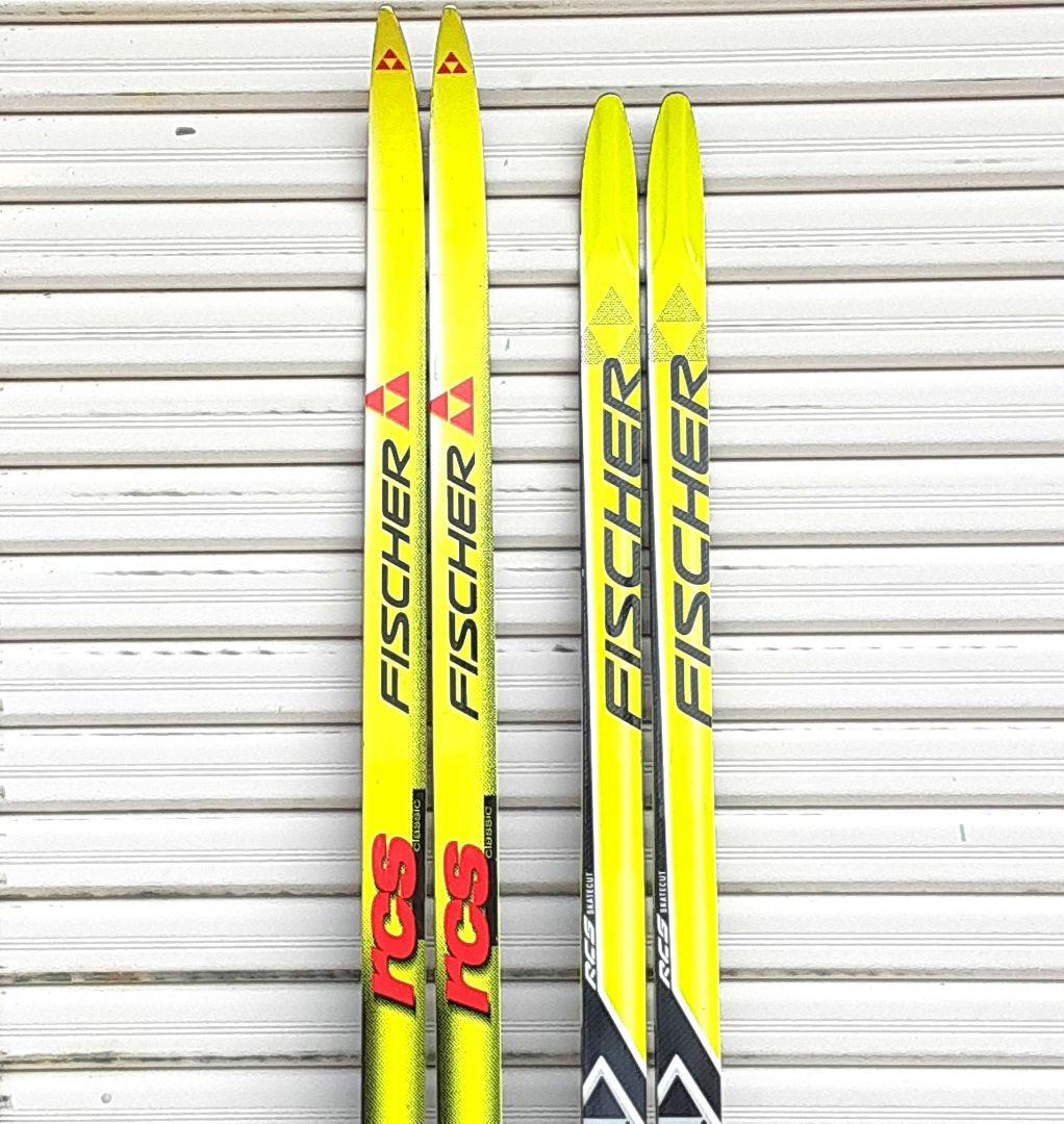 フィッシャー クロスカントリースキー クラシカル フリー 2セット
