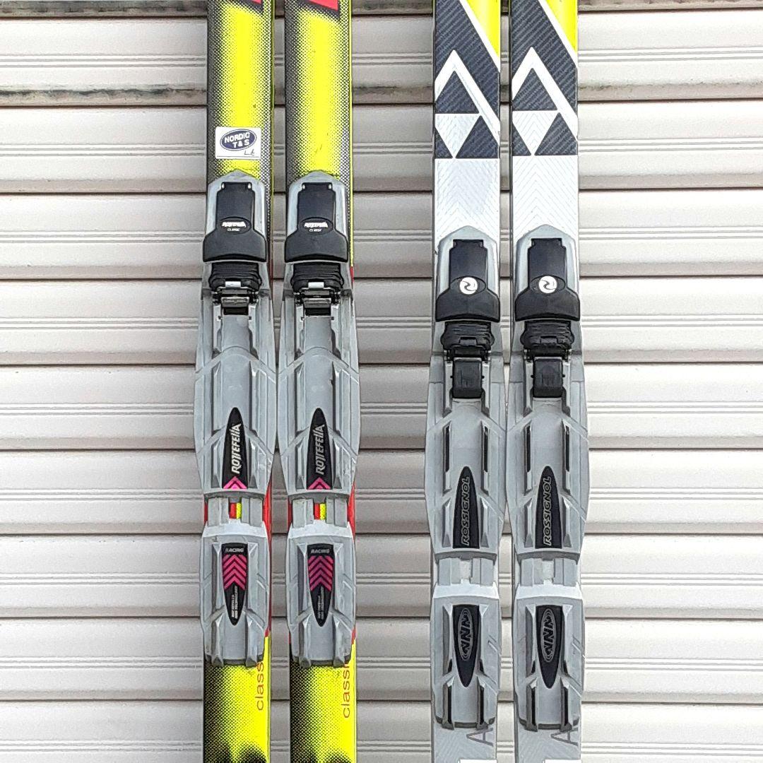 フィッシャー クロスカントリースキー クラシカル フリー 2セット