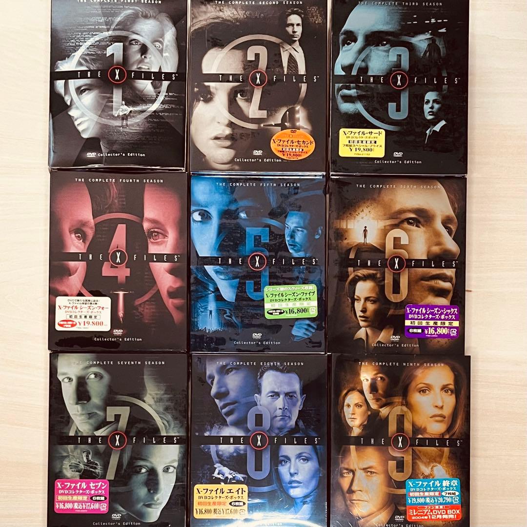 The X-Files DVD コレクターズエディション 1-9