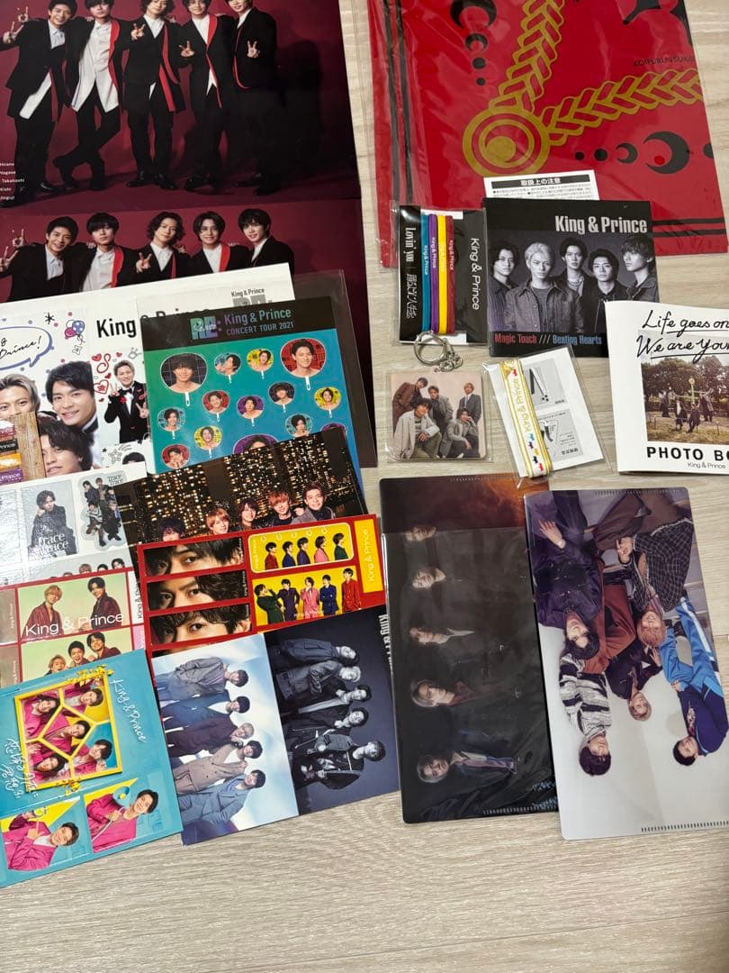King ＆ Prince CDまとめ売り、パンフレット