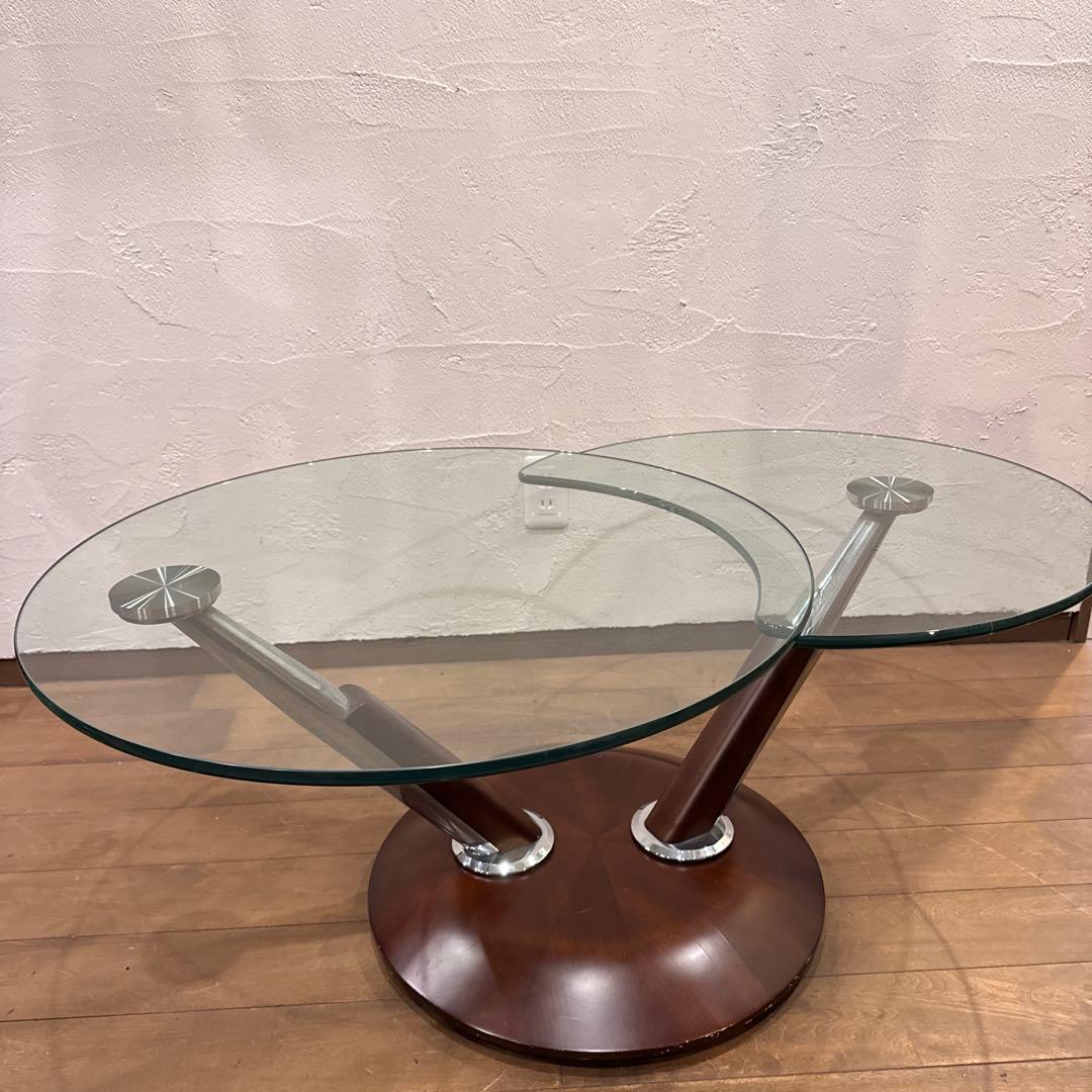 【NathAeal】ロナルド シュミット ガラステーブル