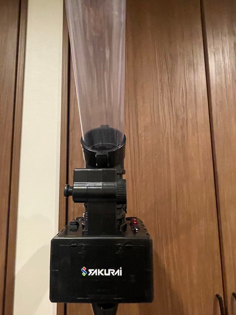 CALFLEX バドミントンシャトル・野球バッティングマシン、シャトル、電源付き