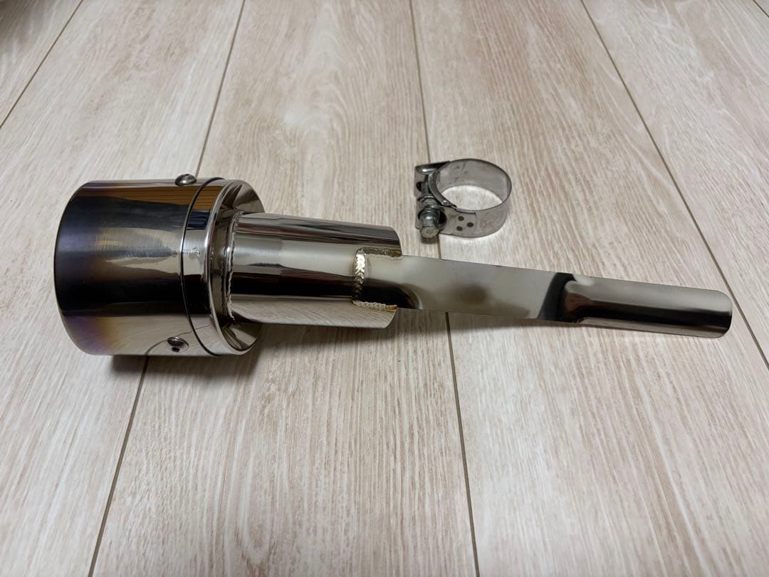 美品❗️ ロッソモデロ　ROSSO MODELLO チタンカラー　マフラーカッター