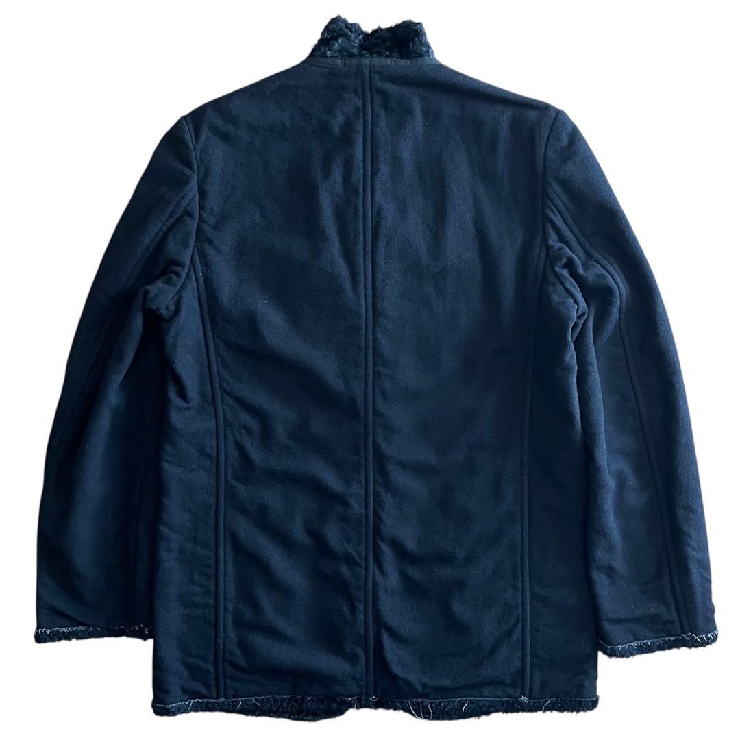 買*症様 02aw ギャルソン オム プリュス ジャケット M ダークネイビー