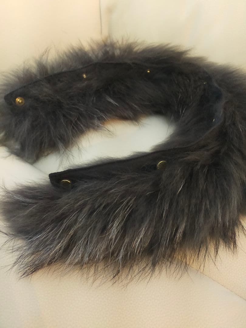 タトラス　フードファーのみ　ラクーンファー