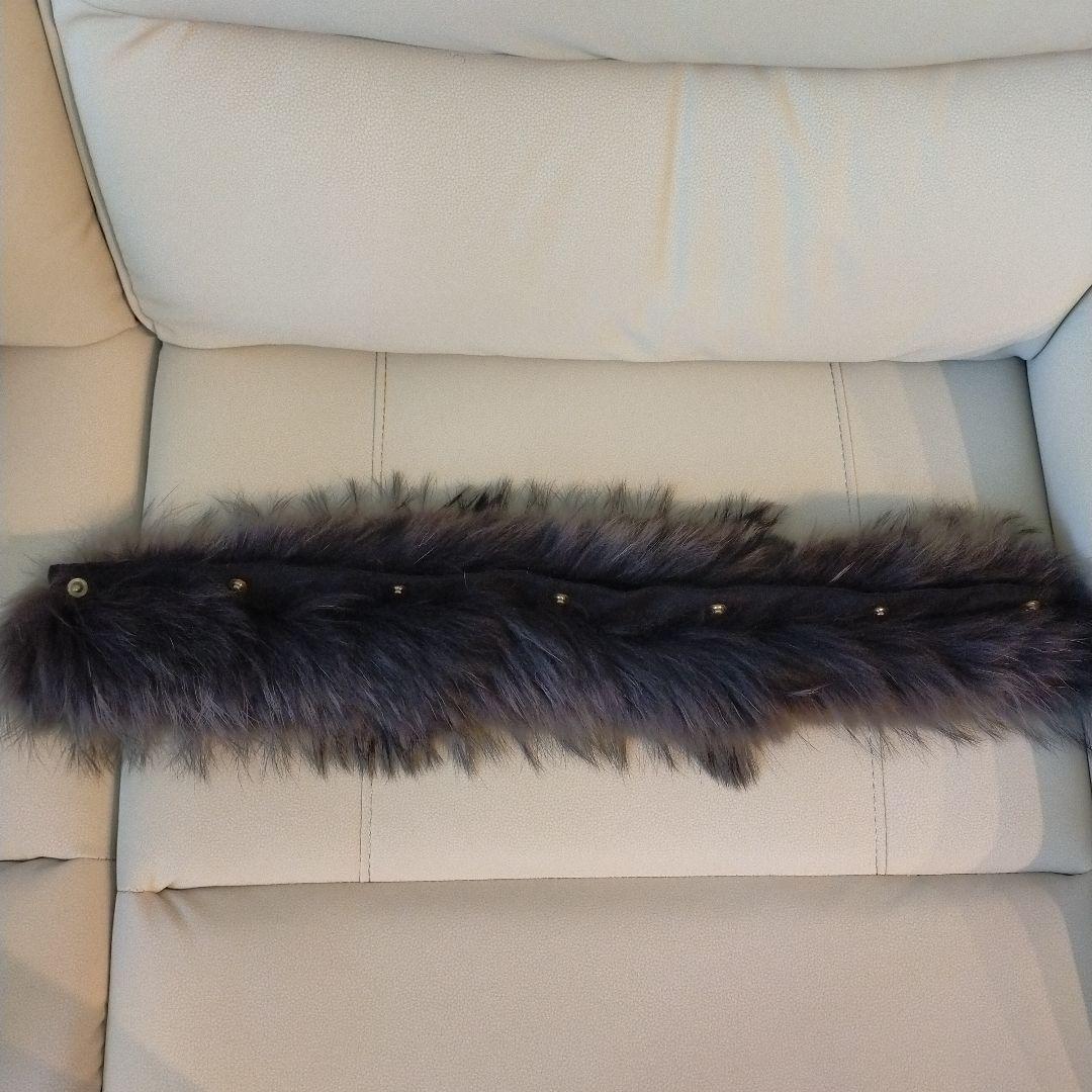 タトラス　フードファーのみ　ラクーンファー