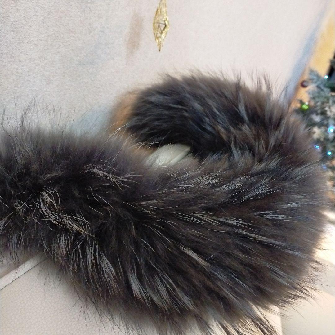 タトラス　フードファーのみ　ラクーンファー