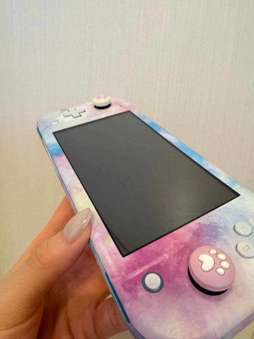 ジャンク　Nintendo Switch Lite 本体 ターコイズ　ケース付き