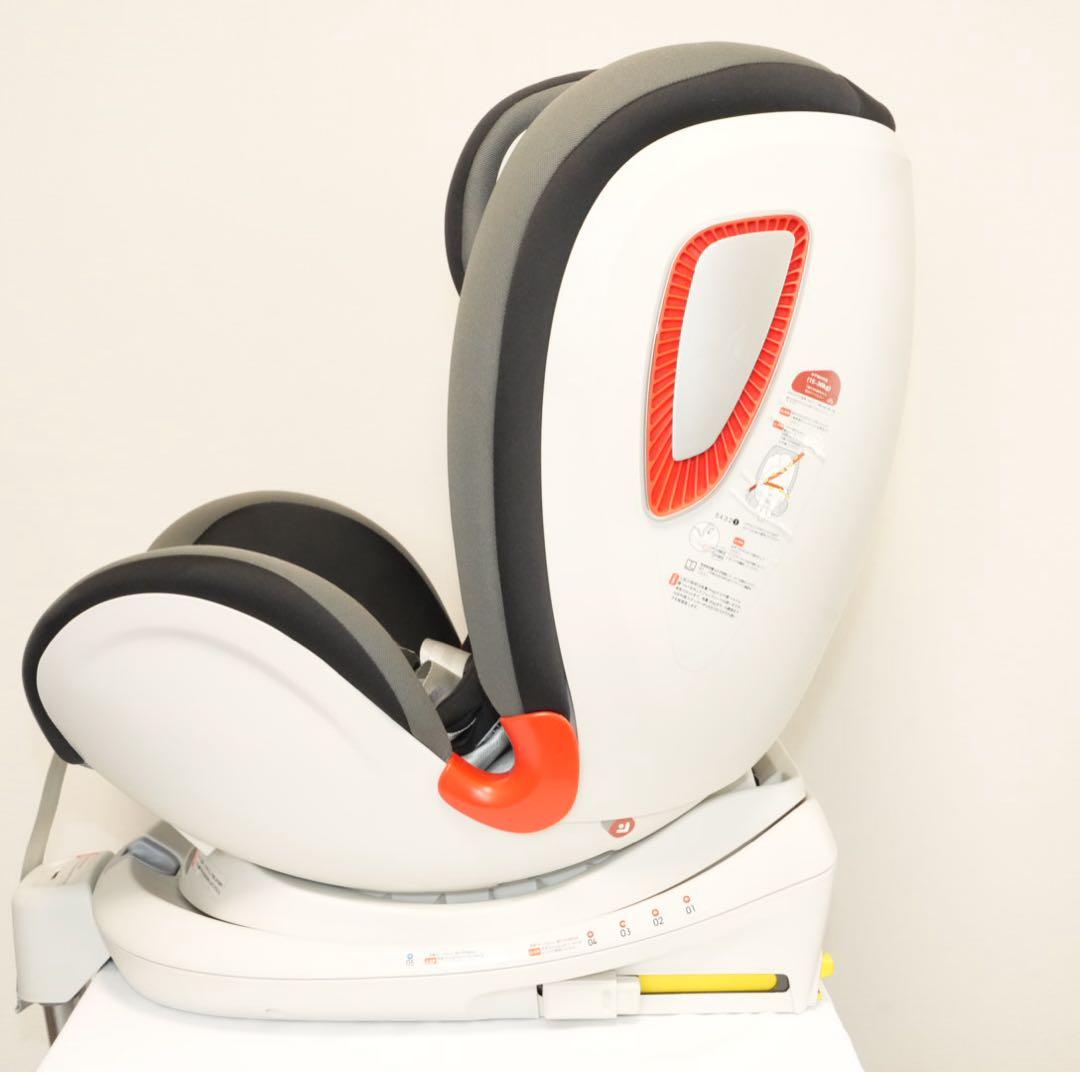【美品】Nebio クルピットロングユース／ISOFIX 360°回転式