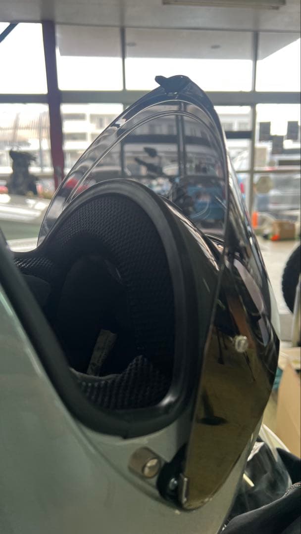 AGV K6 ナルドグレー　アジアンフィットMサイズ　純正ミラーシールド