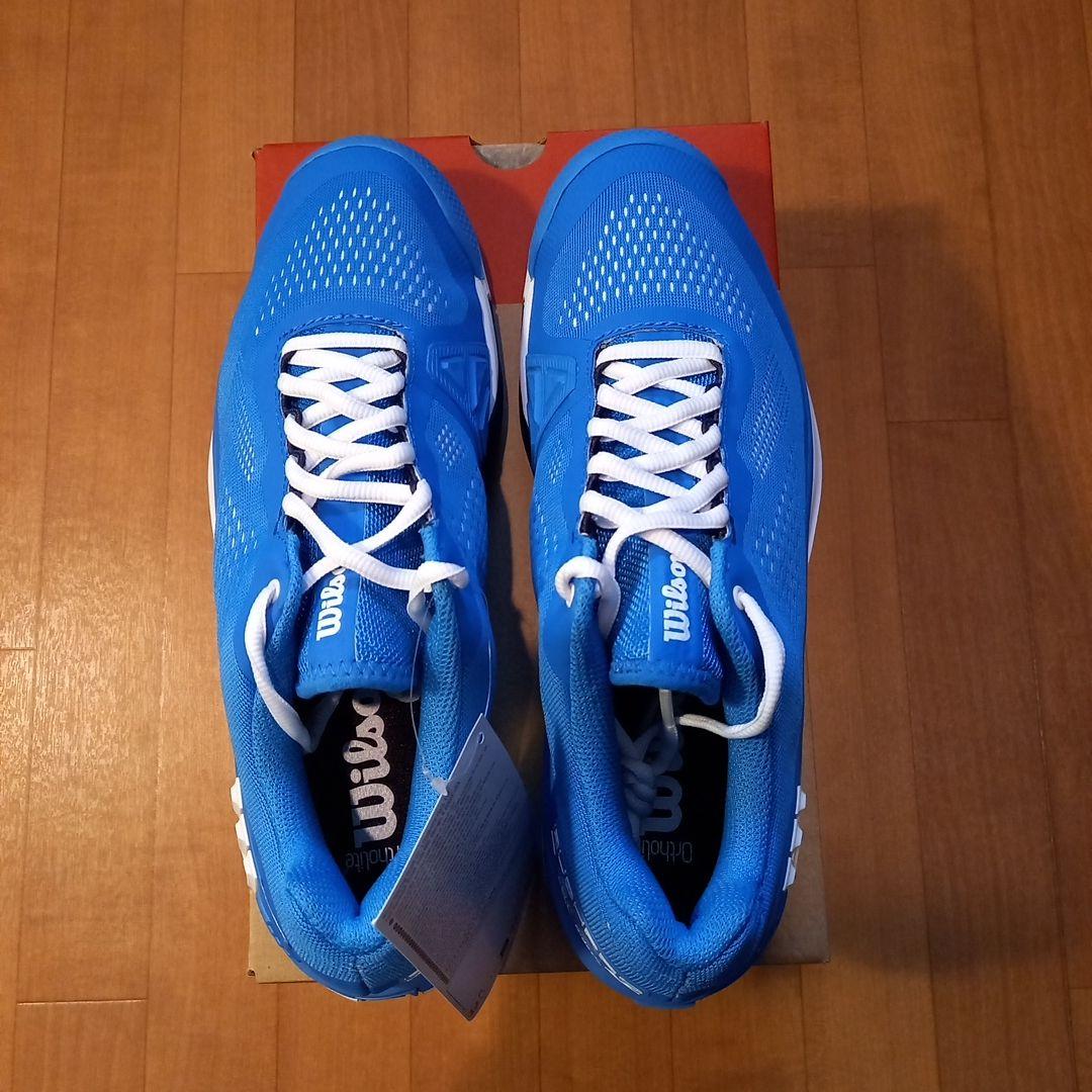 新品未使用★Wilson Rush Pro テニスシューズ ブルー