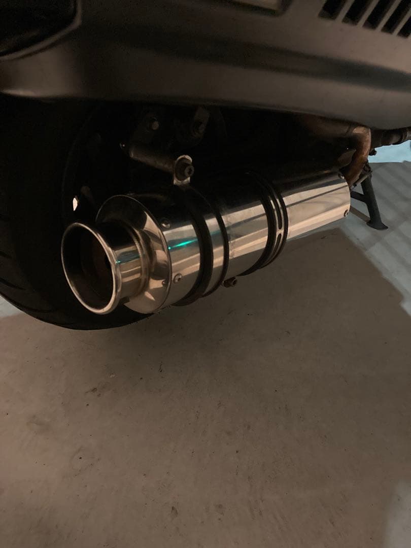 beams フュージョンSE マフラー