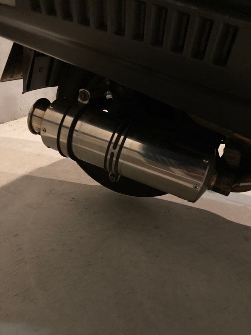 beams フュージョンSE マフラー