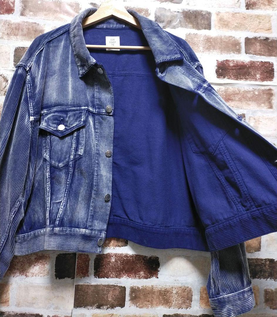 美品 soe READY TO WEAR コーデュロイ トラッカー ジャケット