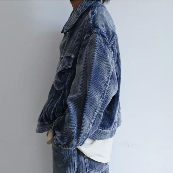 美品 soe READY TO WEAR コーデュロイ トラッカー ジャケット