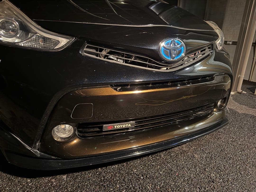 プリウスα 後期　スムージングフロントロアグリル