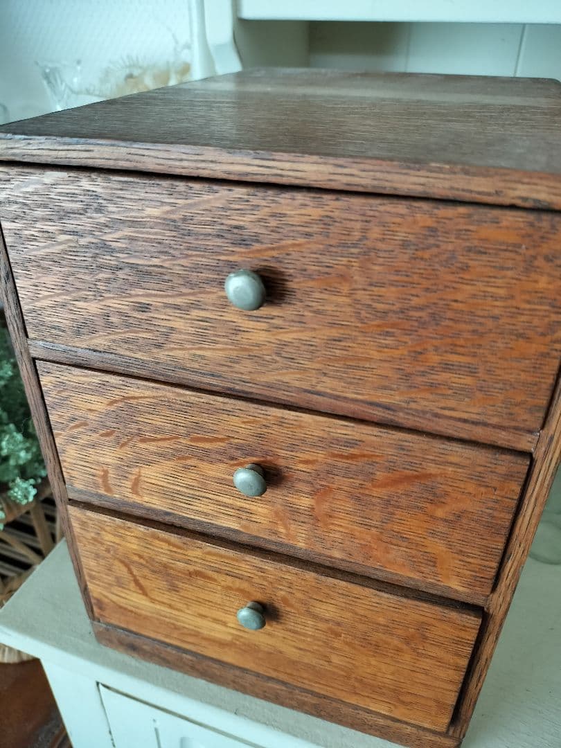 古道具　小引き出し　3段