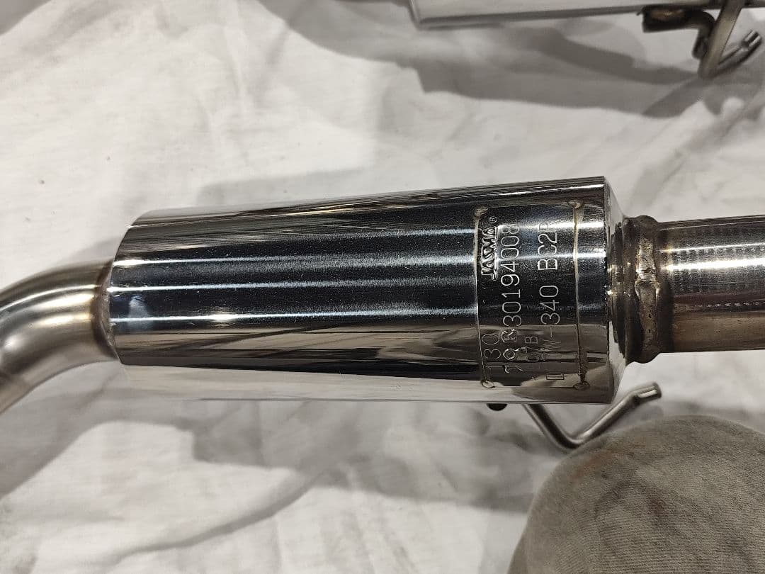 土日限定値下げ　N-BOX ロッソモデロ2WD JF3 NA用 オーバル左右出し