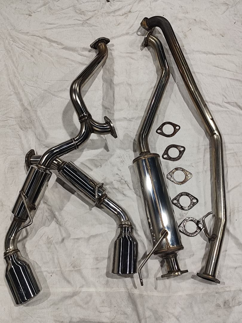 土日限定値下げ　N-BOX ロッソモデロ2WD JF3 NA用 オーバル左右出し