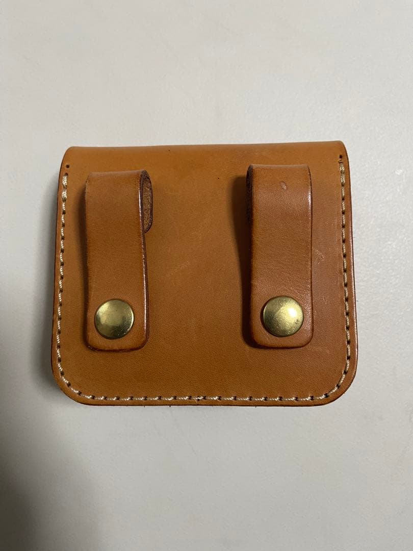 herz ヘルツ ゴルフポーチ ラウンドポーチ レザー ポーチ　本革