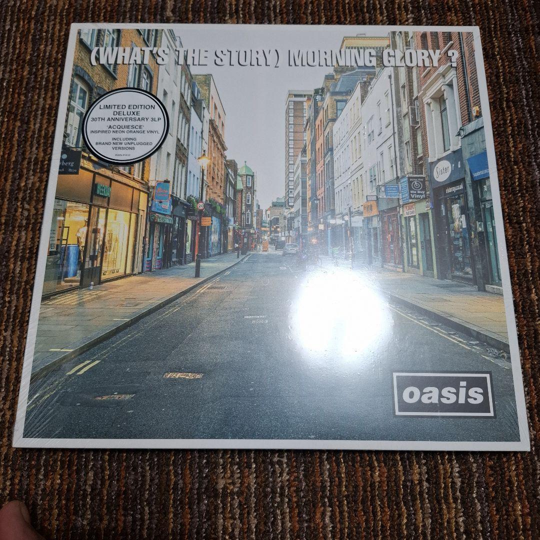 oasis『モーニング・グローリー』 30周年記念　アナログ3枚組 新品未開封