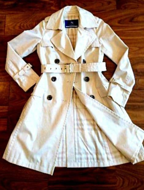 バーバリー・ブルーレーベル トレンチコート