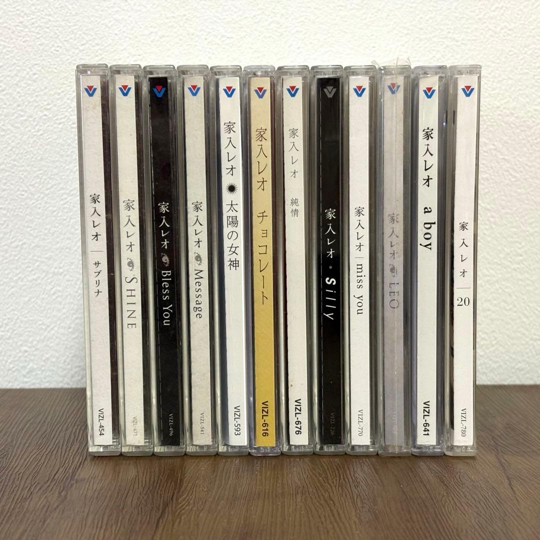 【全て初回限定盤】家入レオ　CD まとめ売り 12枚 帯付き