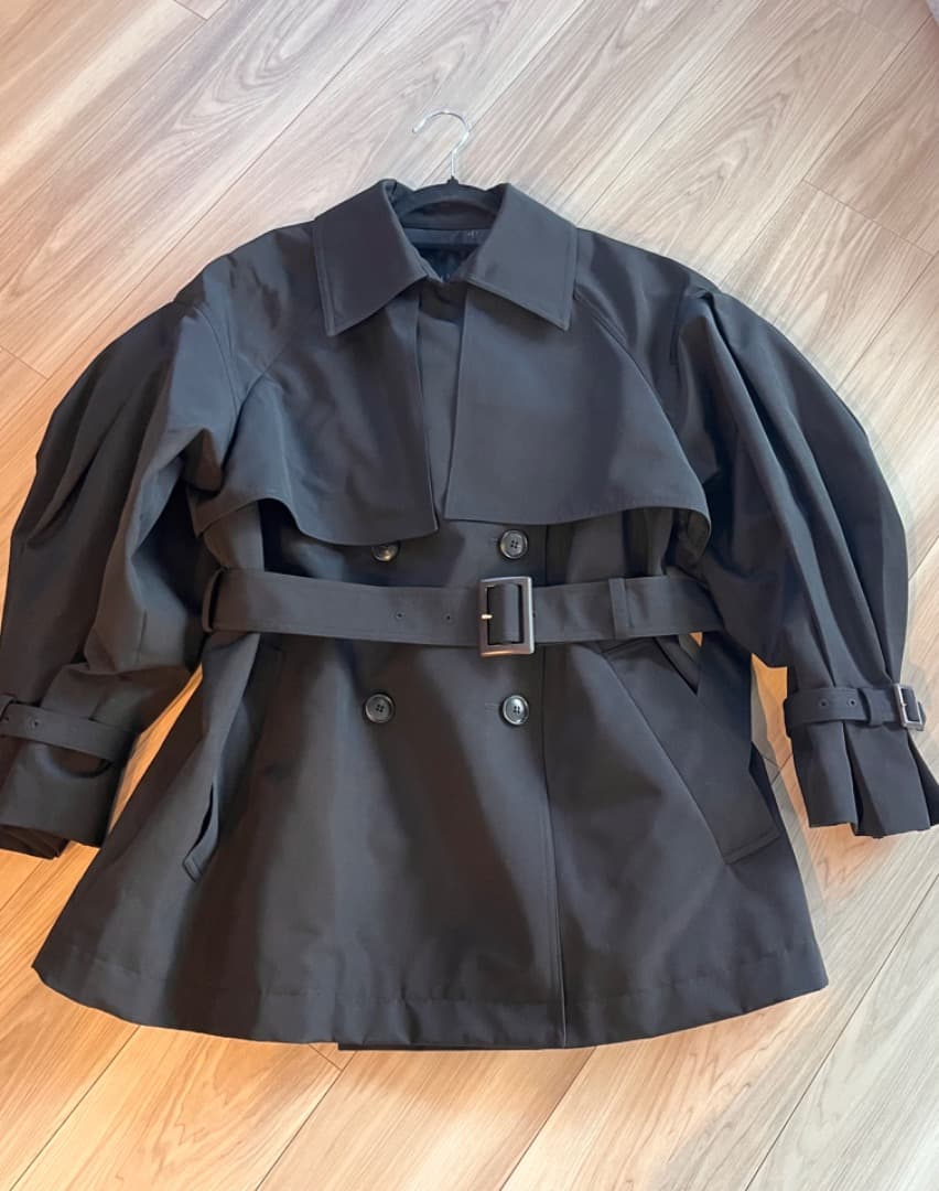 ✨極美品✨rosy monster トレンチコート ブラック