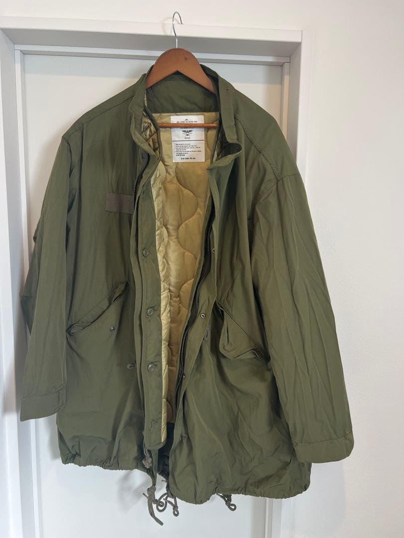 HOUSTON M-65 中綿ライナー付き Lサイズ