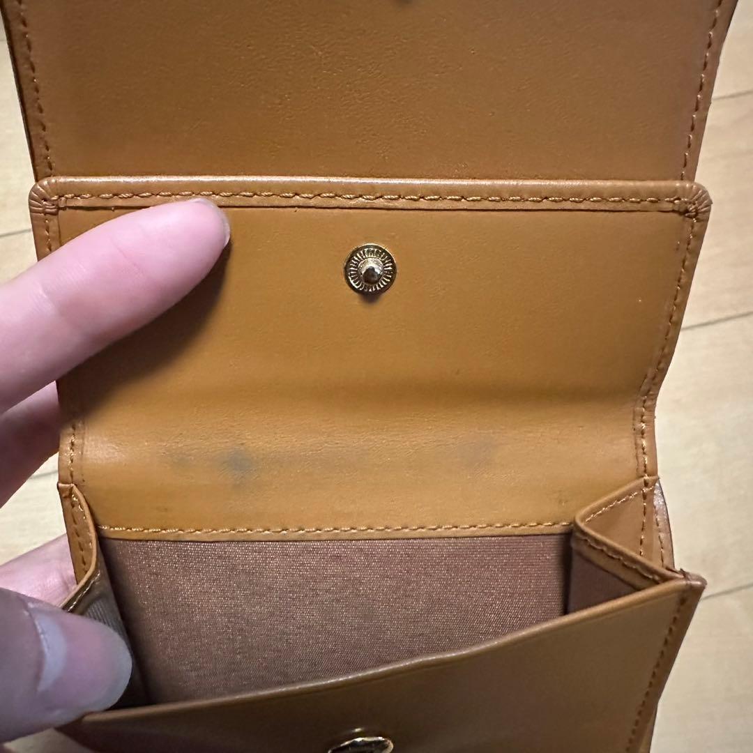 MCM 二つ折り財布　ブラウン　正規品