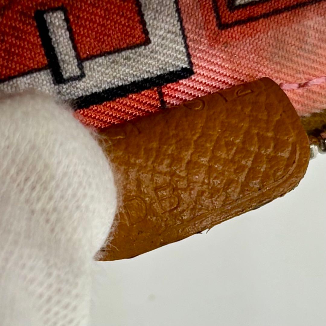 【エルメス】HERMES シルクイン ケース 小銭入れ レザー ブラウン