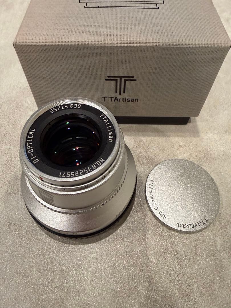 TTArtisan 35mm f/1.4 シルバー Nikon Zマウント