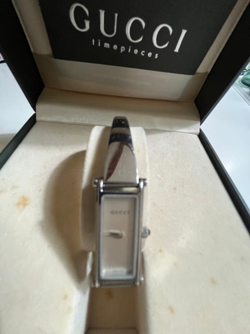 GUCCI 腕時計 1500L シルバー 2000年購入品