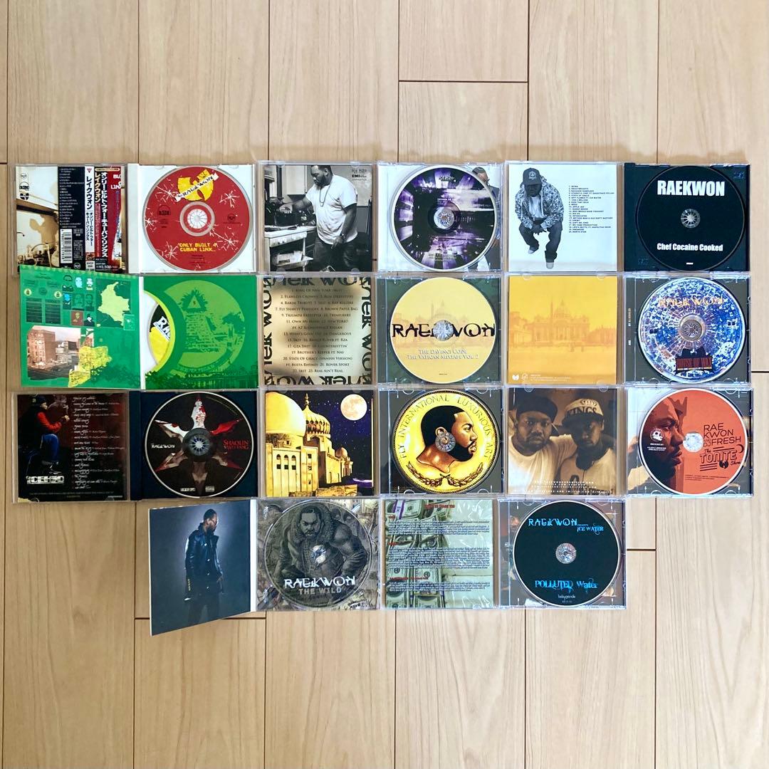 RAEKWON 帯付き国内盤含む11枚セット WU-TANG CLAN