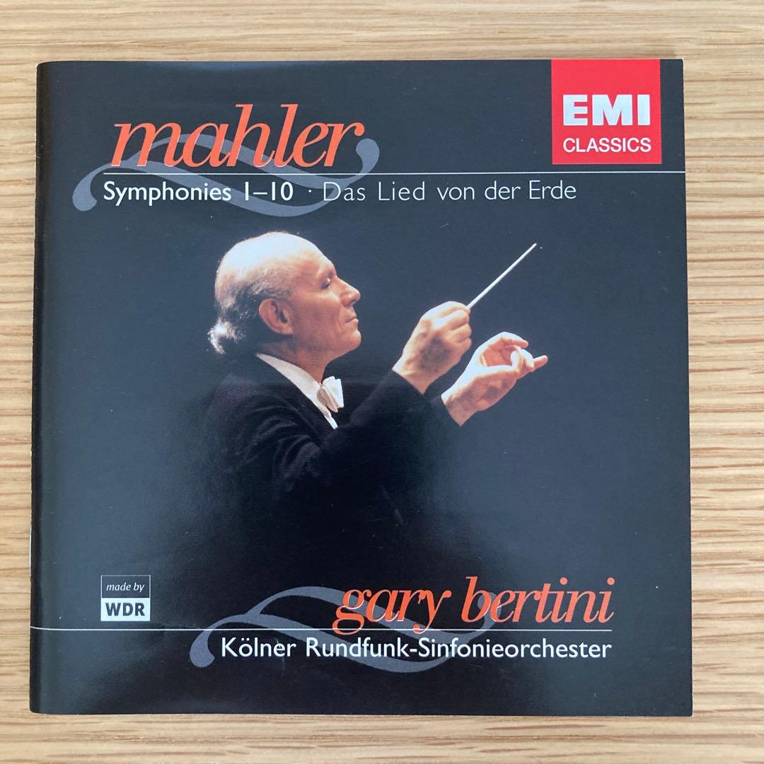 【１１CD】ベルティーニ マーラー 交響曲全集 & 大地の歌