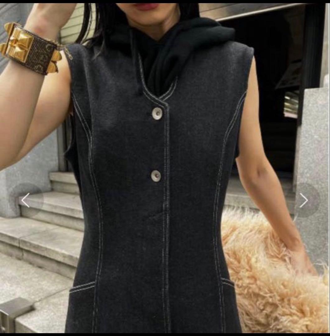 アメリ　UND 3WAY DENIM DRESS デニム　ジャケット　ワンピース