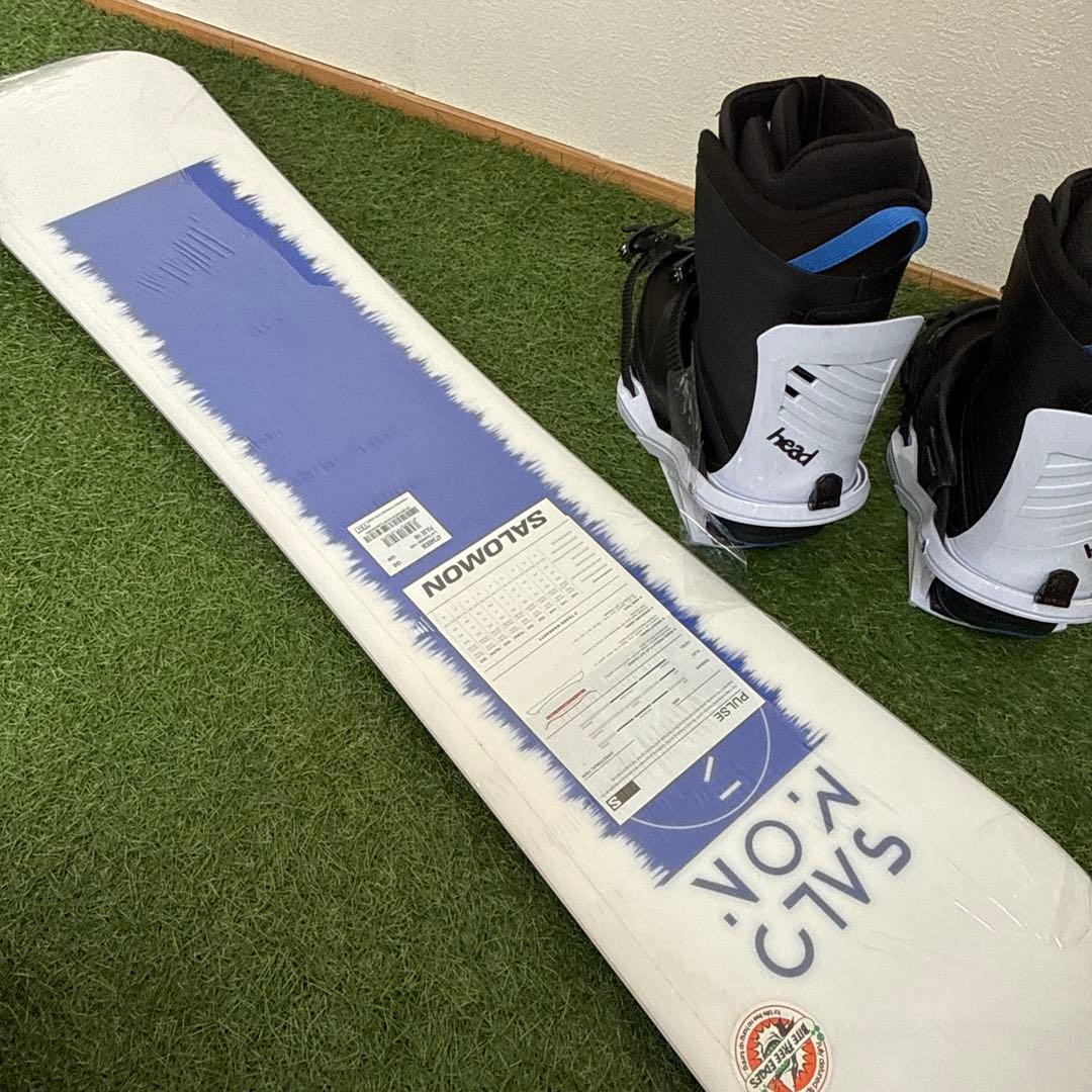 新品未使用‼️SALOMON 149cm メンズスノーボードセット