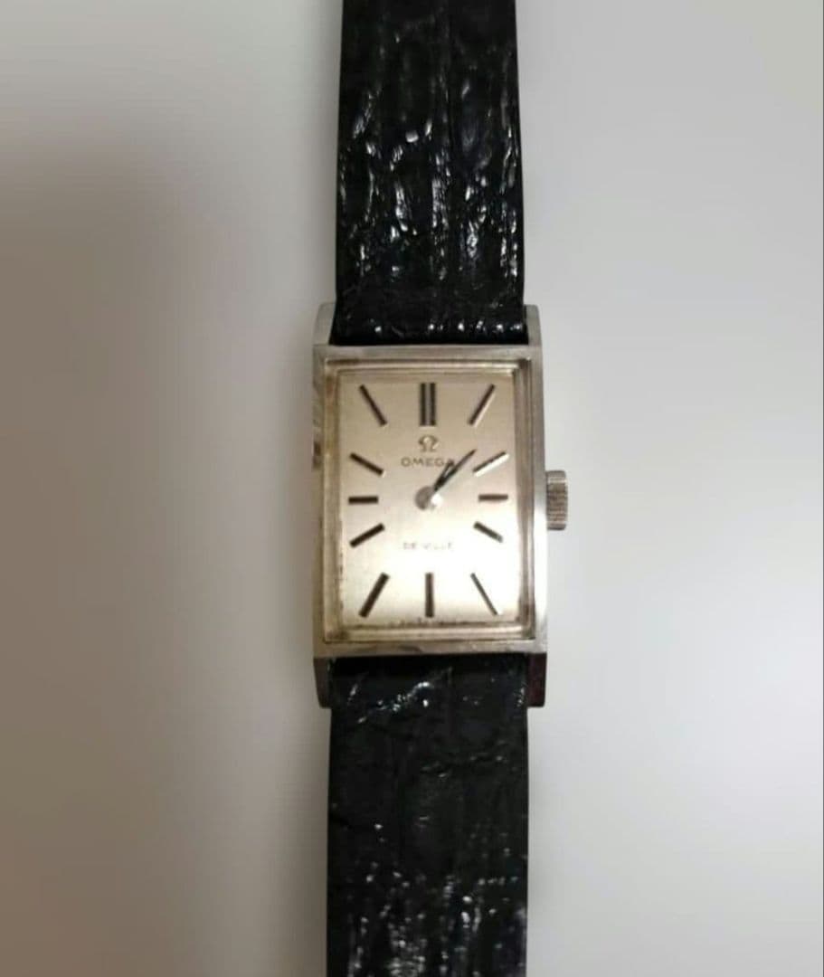 okomです 【OMEGAジャンク品】DE VILLE 手巻き腕時計稼働品