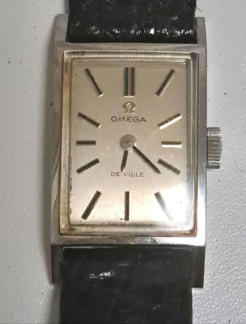 okomです 【OMEGAジャンク品】DE VILLE 手巻き腕時計稼働品