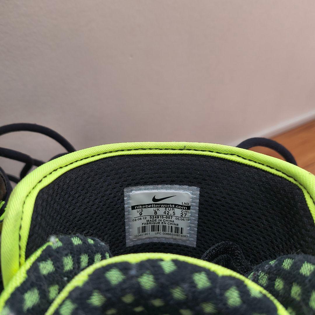 Nike スノーボードブーツ 黒/蛍光イエロー